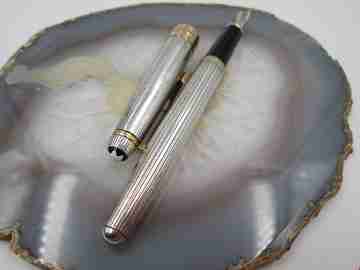 Montblanc 144 Meisterstück Solitaire. 925 silver. 18K
