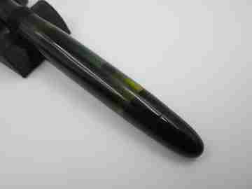 Montblanc 246G Demonstrator. Black glossy celluloid. 1950's