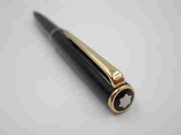 Montblanc Classic propelling pencil. Black resin & gold plated. 1980's