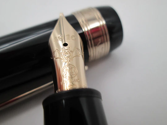 Montblanc Donation Pen Johann Strauss. Edición especial. Resina negra. 2015