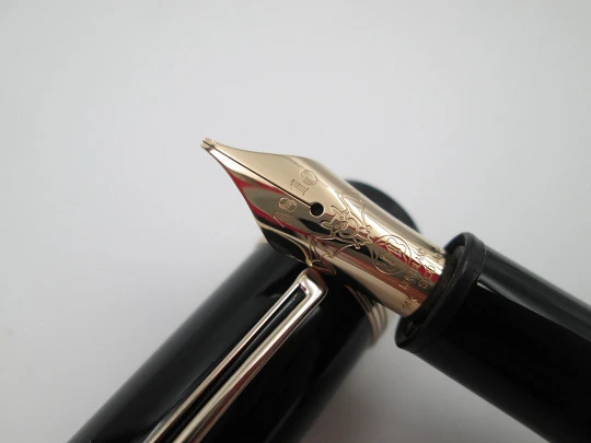 Montblanc Donation Pen Johann Strauss. Edición especial. Resina negra. 2015