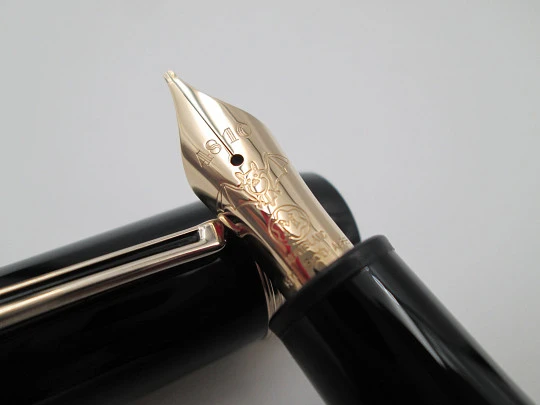 Montblanc Donation Pen Johann Strauss. Edición especial. Resina negra. 2015