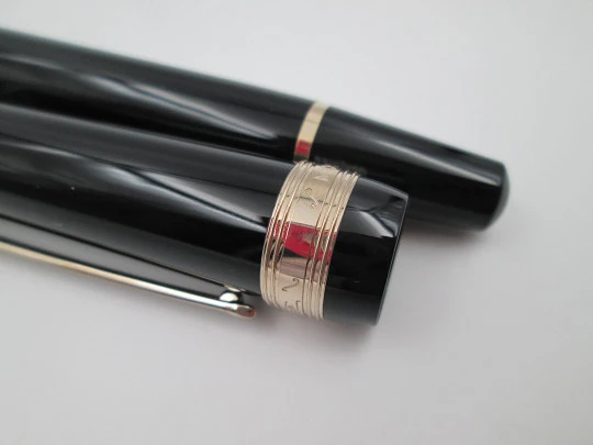 Montblanc Donation Pen Johann Strauss. Edición especial. Resina negra. 2015