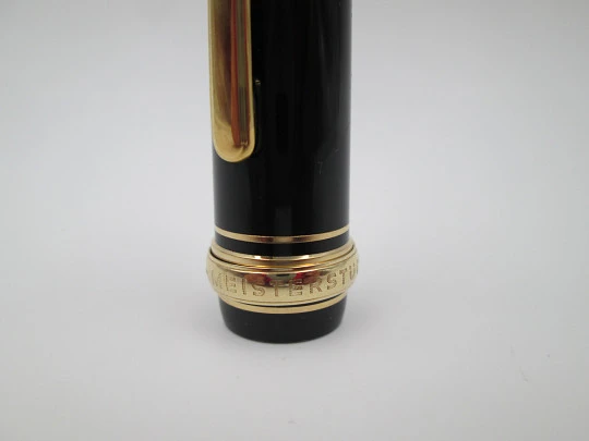 Montblanc Meisterstück Le Grand 146 Set Wedding fountain pen. 14k gold ring. Box. 1998