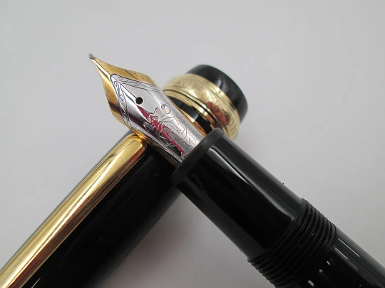 Montblanc Meisterstück Le Grand 146 Set Wedding fountain pen. 14k gold ring. Box. 1998