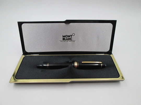 Montblanc Meisterstück Le Grand 146 Set Wedding fountain pen. 14k gold ring. Box. 1998