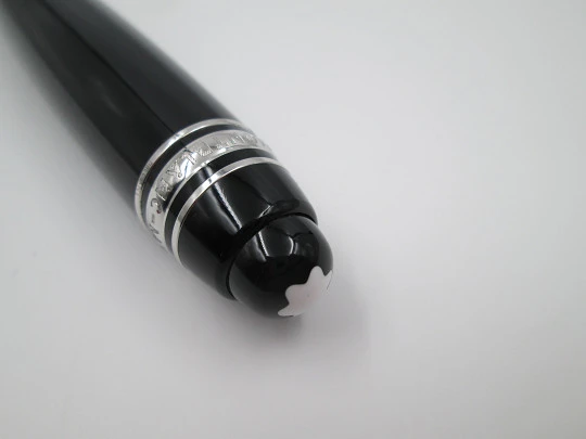 Montblanc Meisterstück Leonardo mechanical pencil. Resin & Platinum