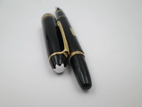 Montblanc Meisterstück Mozart duo. Fountain pen & ballpoint pen. Pouch