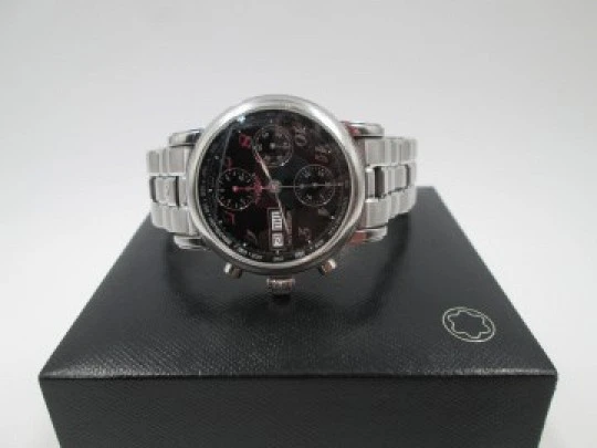 Montblanc Meisterstück Star 7016 chronograph. Steel. Automatic. 2010