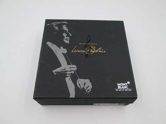 Montblanc Meisterstück. Leonard Bernstein. 1996. Black resin