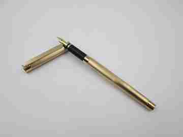 Montblanc Noblesse fountain pen. Gold filled. Converter. Original box. 1970's