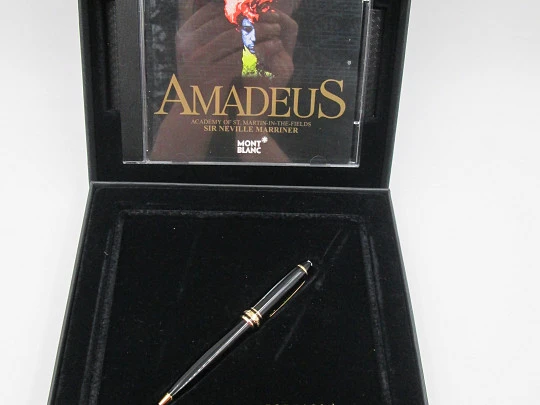 Montblanc Wolfgang Amadeus Mozart. 2002. Black resin