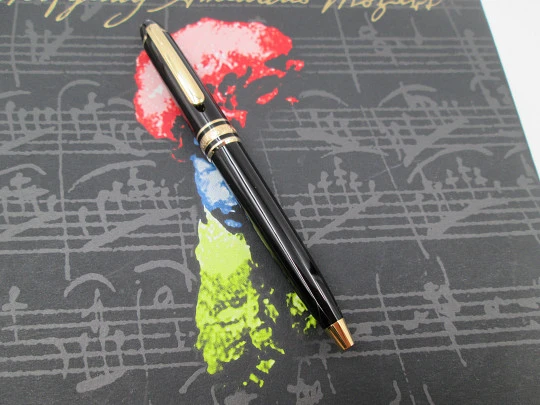 Montblanc Wolfgang Amadeus Mozart. 2002. Black resin