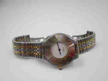 Must de Cartier 21 Acero y chapado oro. Mujer. Cuarzo. Años 90. Armis