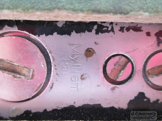 Mylflam table lighter. Automatic. 835 sterling silver. 1940's Mylflam table lighter. Automatic. 835 sterling silver. 1940's