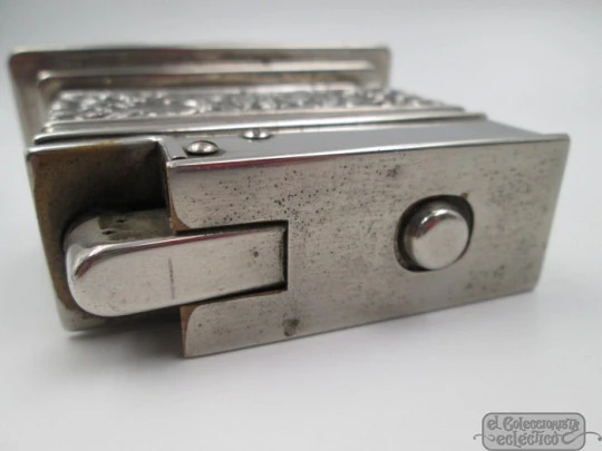 Mylflam table lighter. Automatic. 835 sterling silver. 1940's Mylflam table lighter. Automatic. 835 sterling silver. 1940's