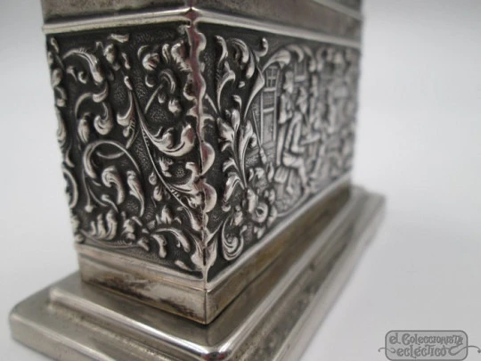 Mylflam table lighter. Automatic. 835 sterling silver. 1940's Mylflam table lighter. Automatic. 835 sterling silver. 1940's