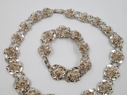 Vintage Sterling Silver 925 Chain Necklace Massive Men's
