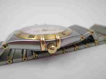 Omega Constellation men's wristwatch. Steel & 18k gold. 2005. Automatic. Box