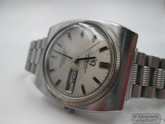 Omega Constellation. Stainless steel. Automatic. Chronometer. Bracelet