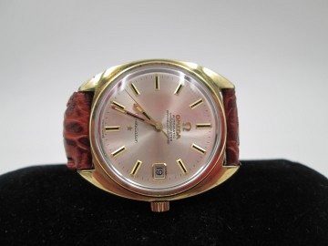 gold plated 1970 automatic chronometer