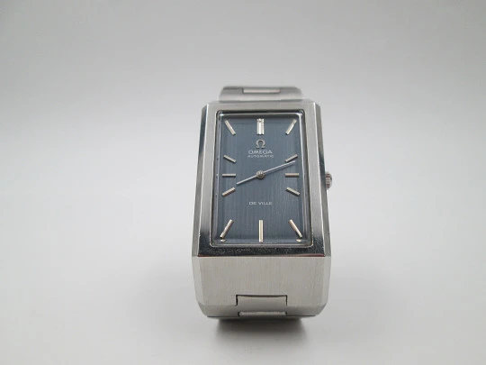 Omega De Ville Curvex Tank. Acero. Automático. Estuche. Brazalete. 1970