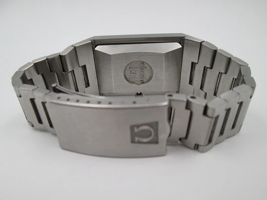 Omega De Ville Curvex Tank. Acero. Automático. Estuche. Brazalete. 1970