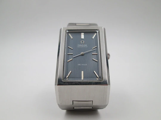 Omega De Ville Curvex Tank. Acero. Automático. Estuche. Brazalete. 1970