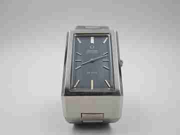 Omega De Ville Curvex Tank. Stainless steel. Automatic. Box. Bracelet. 1970's