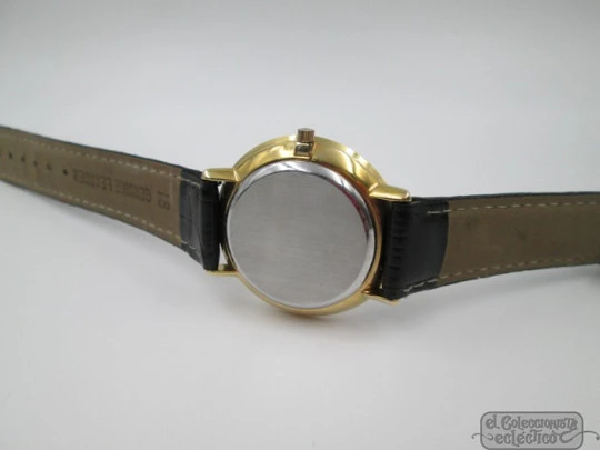 Omega De Ville. 20 microns gold plated & steel. Automatic. 1970's