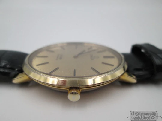 Omega De Ville. 20 microns gold plated & steel. Automatic. 1970's