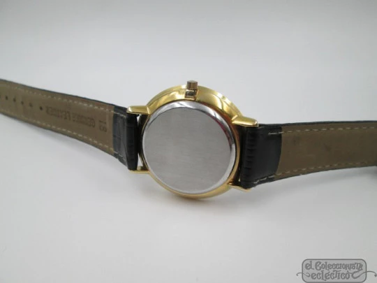 Omega De Ville. Chapado oro 20 micras y acero. Automático. Años 70