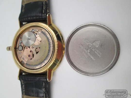 Omega De Ville. Chapado oro 20 micras y acero. Automático. Años 70