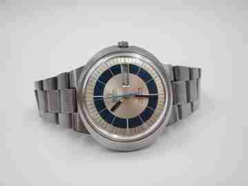 Omega Genève Dynamic. Acero. Automático. 1970. Día y fecha. Estuche