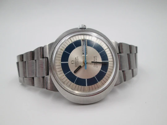 Omega Genève Dynamic. Acero. Automático. 1970. Día y fecha. Estuche