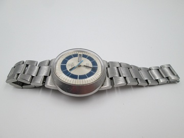 omega geneve dynamic steel automatic 