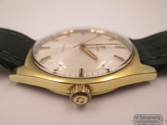 Omega Genève. 20 microns gold plated & steel. Manual wind. 1960's Omega Genève. 20 microns gold plated & steel. Manual wind. 1960's