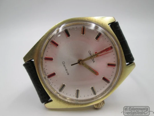 Omega Genève. 20 microns gold plated & steel. Manual wind. 1960's Omega Genève. 20 microns gold plated & steel. Manual wind. 1960's