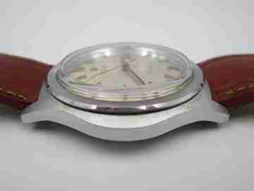 Omega Genève. Acero inoxidable. 1970. Calendario. Automático
