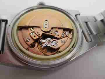 Omega Genève. Acero inoxidable. Automático. Calendario. Brazalete. 1970