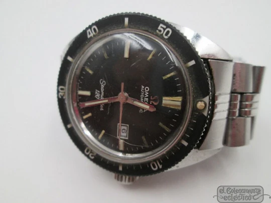 Omega Seamaster 120. Acero. Automático. Años 70. Fecha. Mujer. Buceo