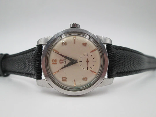 Omega Seamaster Bumper. Stainless steel. Automatic. Sub Second. 1950's