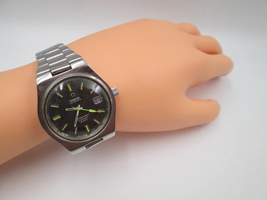 Omega Seamaster Cosmic 2000. Acero inoxidable. Automático. Calendario. Brazalete Omega Seamaster Cosmic 2000. Acero inoxidable. Automático. Calendario. Brazalete