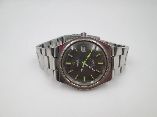 Omega Seamaster Cosmic 2000. Acero inoxidable. Automático. Calendario. Brazalete Omega Seamaster Cosmic 2000. Acero inoxidable. Automático. Calendario. Brazalete