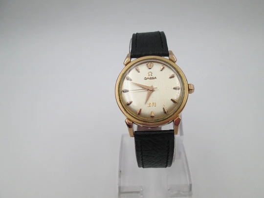 Omega Seamaster XVI Melbourne 1956 Olympic Games .18k yellow gold. Box