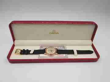 Omega Seamaster XVI Melbourne 1956 Olympic Games .18k yellow gold. Box