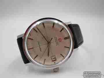 Omega Seamaster. Acero inoxidable. Automático. Calendario. Años 60