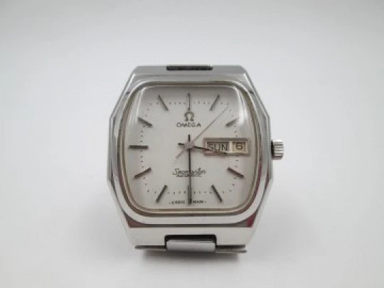 Omega Seamaster. Automático. Acero inoxidable. Día y fecha. 1970