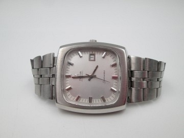 omega seamaster big square case steel 