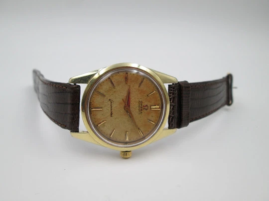 Omega Seamaster. Gold plated & stainless steel. 1960's. Automatic